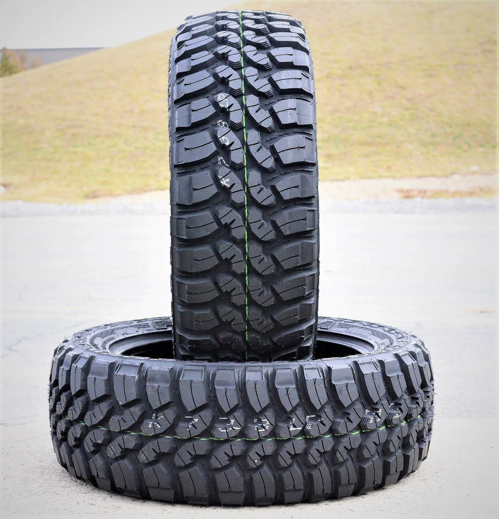 Set of 4 (FOUR) Forceum M/T 08 Plus LT 235/75R15 Load C (6 Ply) MT Mud Tires