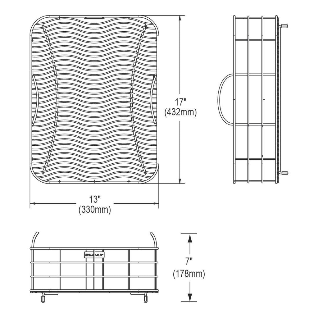 Elkay LKWRB1418SS Rinsing Basket Stainless Steel