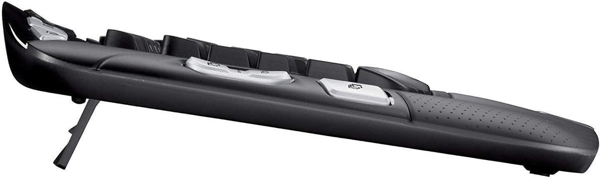 Logitech MK550 Wireless Wave K350 Keyboard and Mouse Combo ?? Includes Keyboard and Mouse, Long Battery Life, Ergonomic Wave Design with Wireless Mouse (with Mouse)