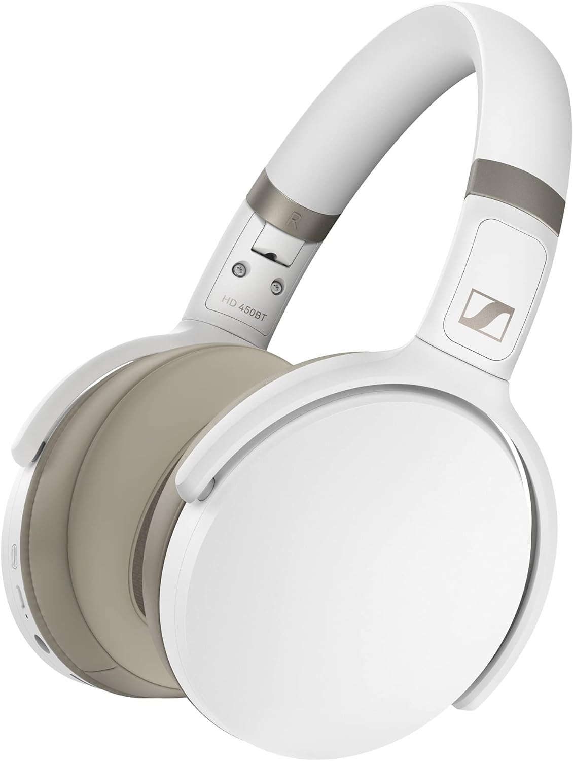 SENNHEISER HD 450BT Bluetooth 5.0 Wireless Headphone with Active Noise Cancellation - 30-Hour Battery Life, USB-C Fast Charging, Virtual Assistant Button, Foldable - Black