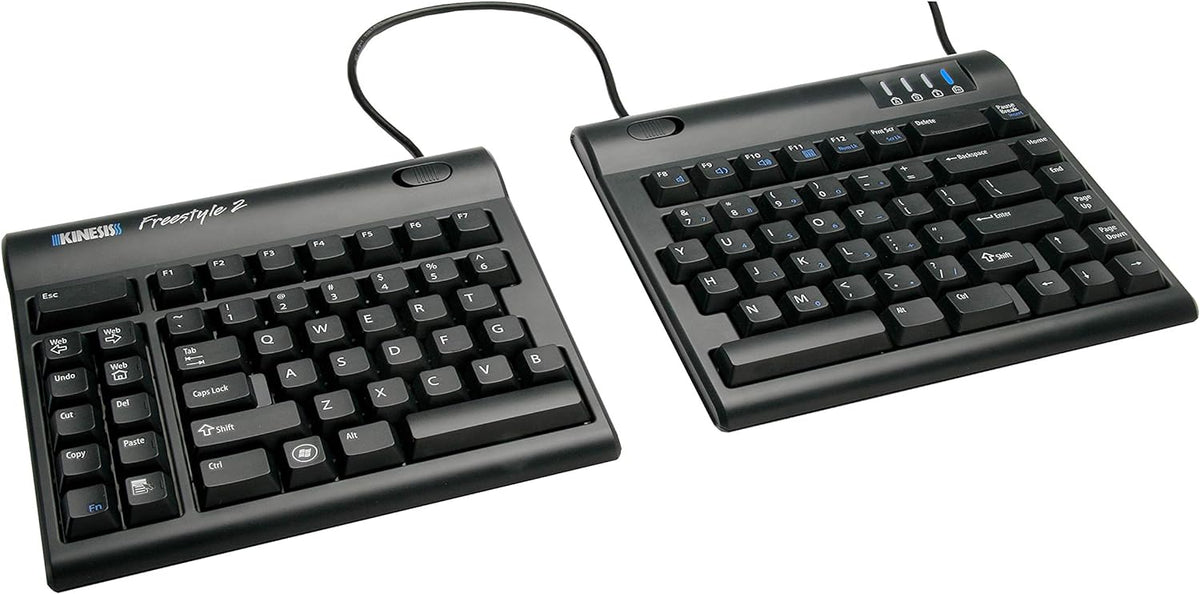 KINESIS Freestyle2 Ergonomic Keyboard for PC (9 or 20 Separation) (9 Separation)