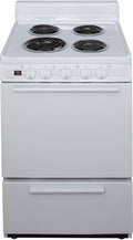 Premier 24 inch Electric Range (White)
