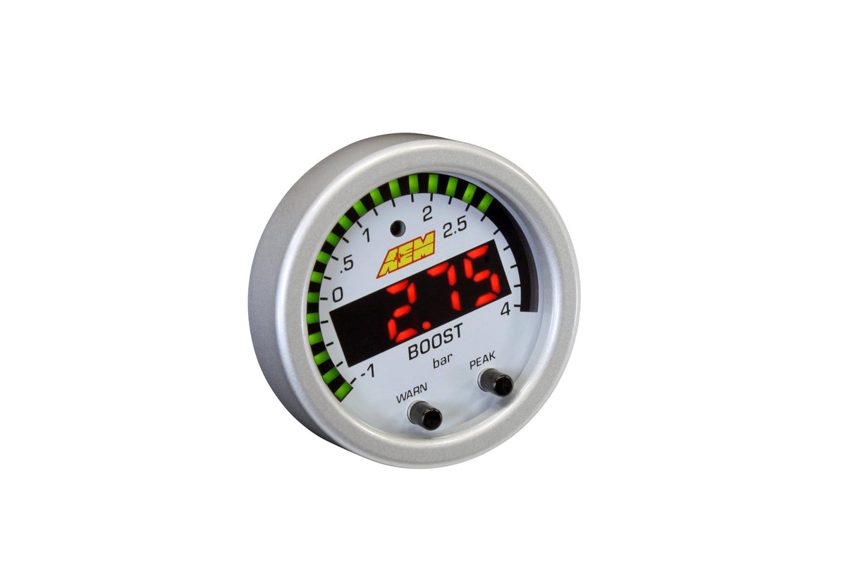 AEM 30-0308 X-Series Boost Pressure Gauge