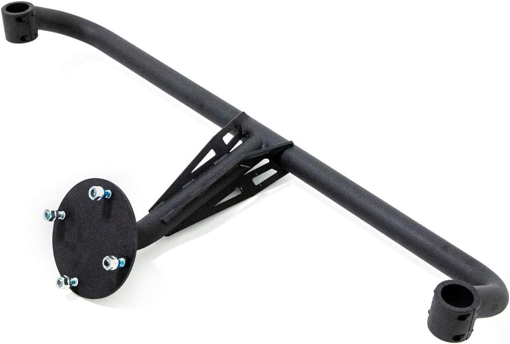 SuperATV Spare Tire Carrier for 2020+ Kawasaki Teryx KRX 1000 | Fits up to 37 Tire | Secures to Rear Frame of Vehicle | Made with Powder-Coated Steel Tubing | No Drilling or Welding Required!