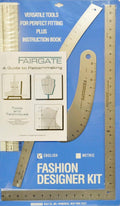 Fairgate Fashion Designer's Ruler Kit #15-102 (inches)