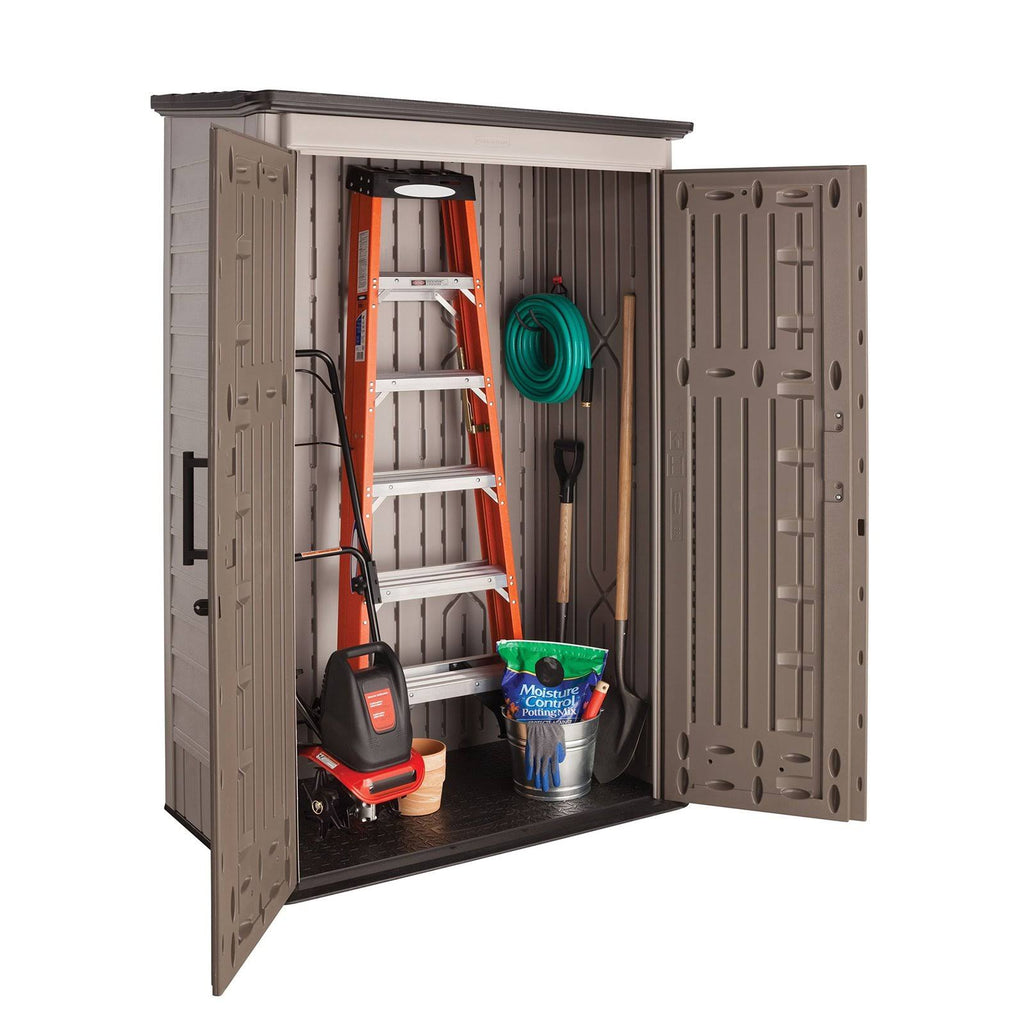 Rubbermaid Large Vertical 52 cu.ft. Outdoor Storage Building Shed