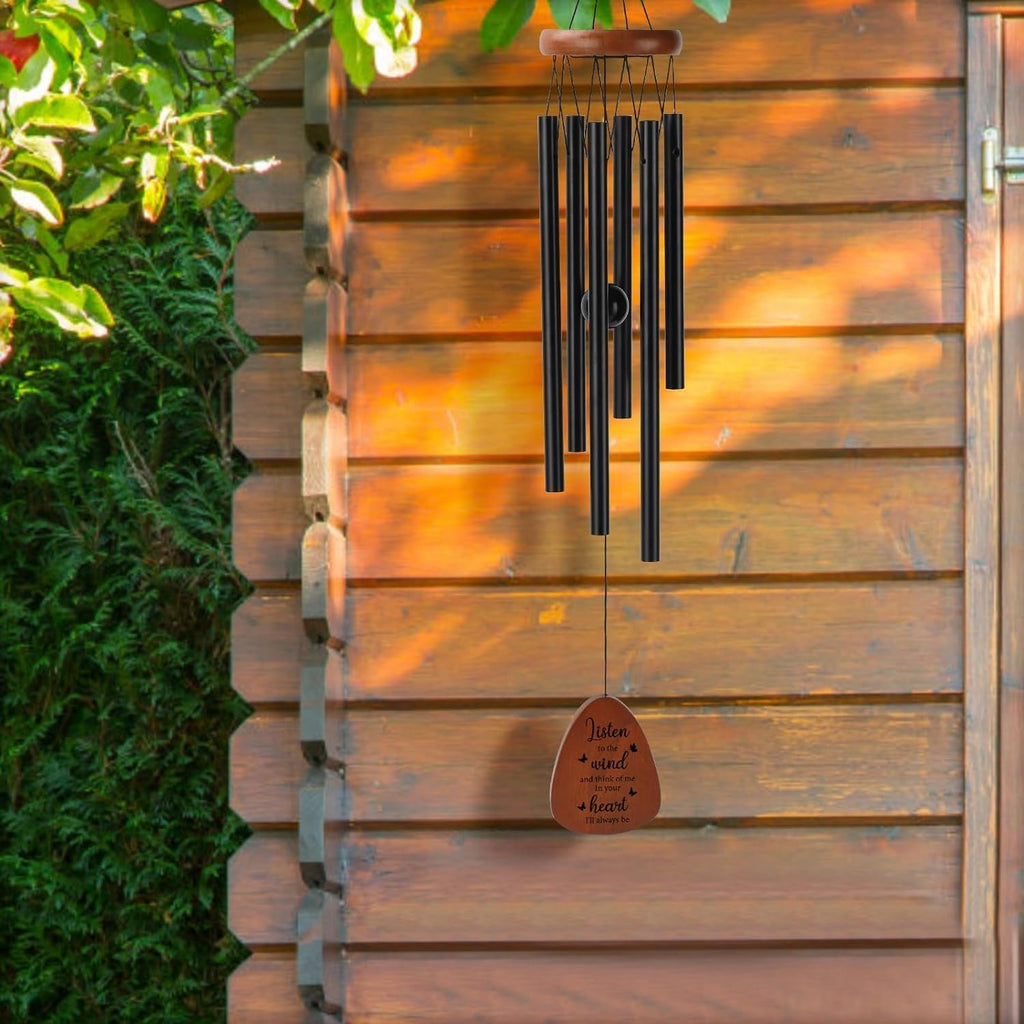PRSTENLY 26 Inch Memorial Wind Chimes for Loss of Loved One, Sympathy Gift Wind Chimes for Loss of Father Mother Son, Daughter, Friends, Sister, Bereavement Remembrance Gift in Memory of Loved One