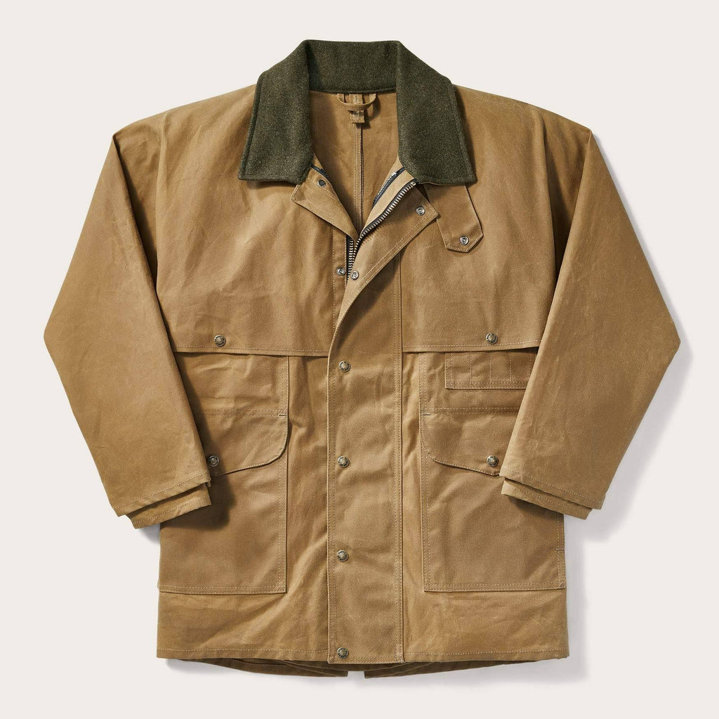 Filson 10001 Tin Cloth Packer Coat - Tan (Small)