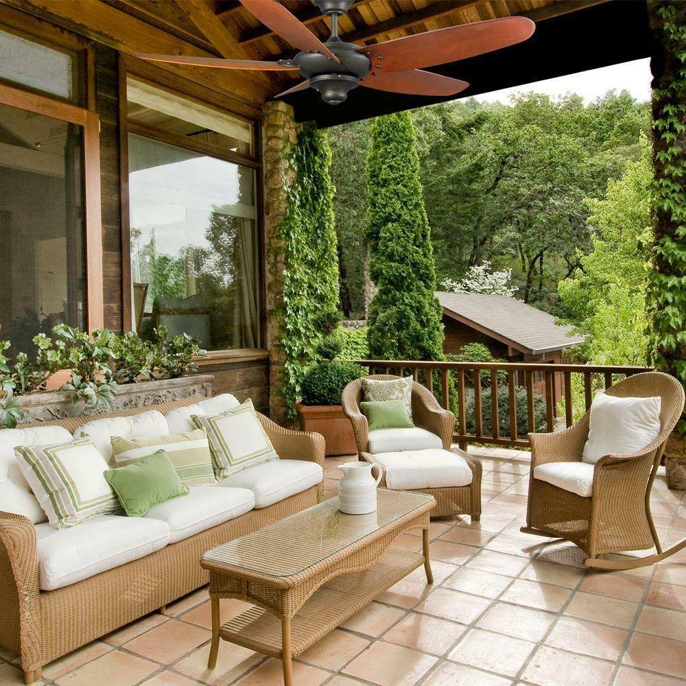 Home Decorators Altura 60x22 Outdoor Oil Rubbed Bronze Ceiling Fan