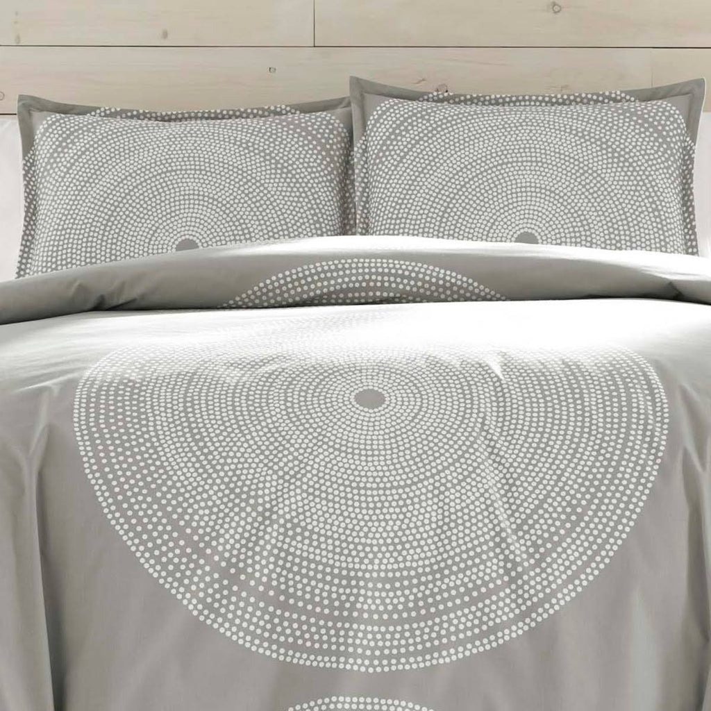 Marimekko 221439 Fokus Duvet Cover Set, Twin, Navy