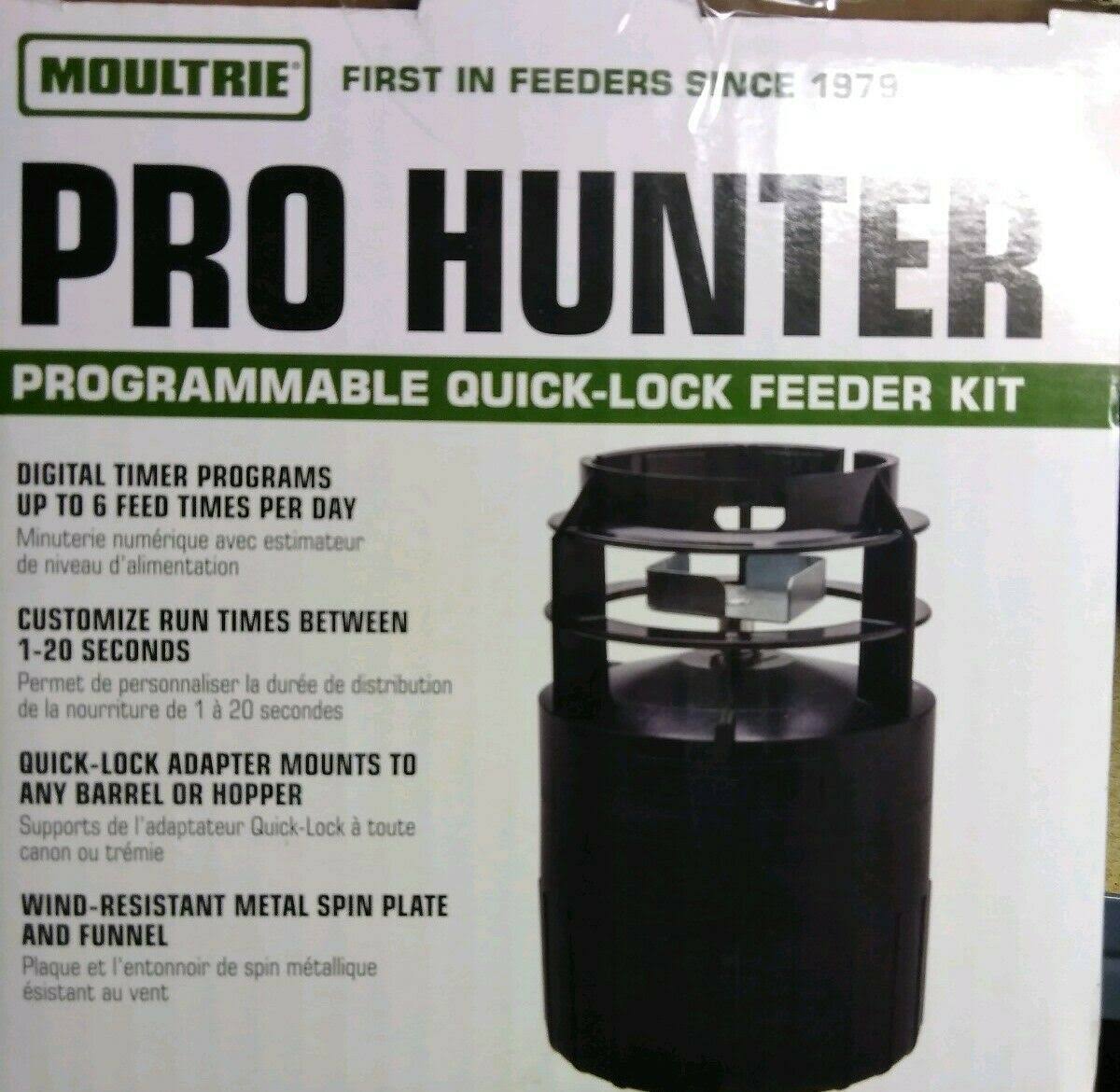 Moultrie MFG-13053 Feeder Kit, Pro Hunter