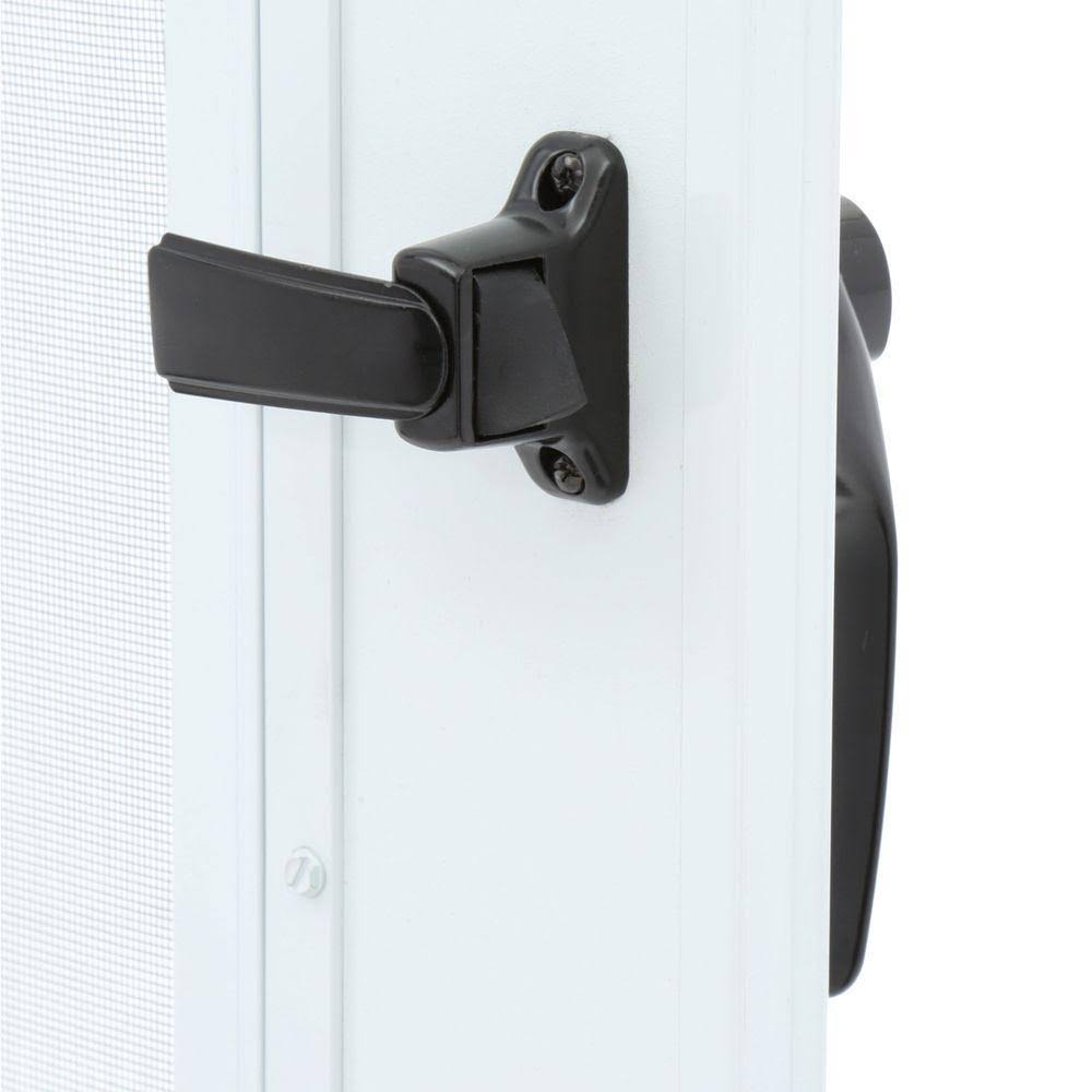 Emco 36 in. x 80 in. 100 Series White Self-Storing Storm Door