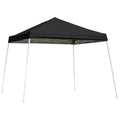 ShelterLogic Slant-Leg Pop-Up Canopy - Black - 12′ x 12′