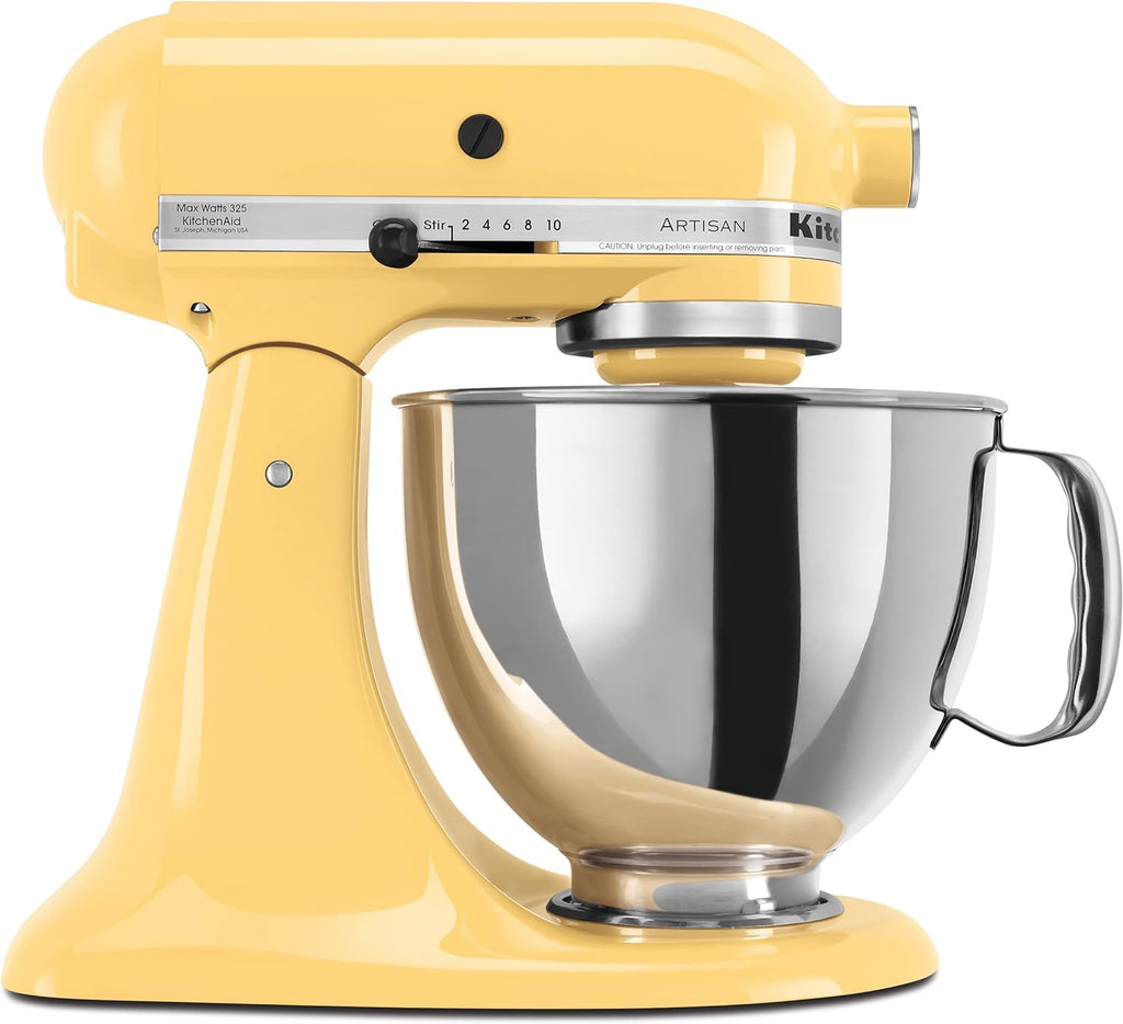KitchenAid Artisan Series 5 Quart Tilt Head Stand Mixer with Pouring Shield KSM150PS, Cast Iron