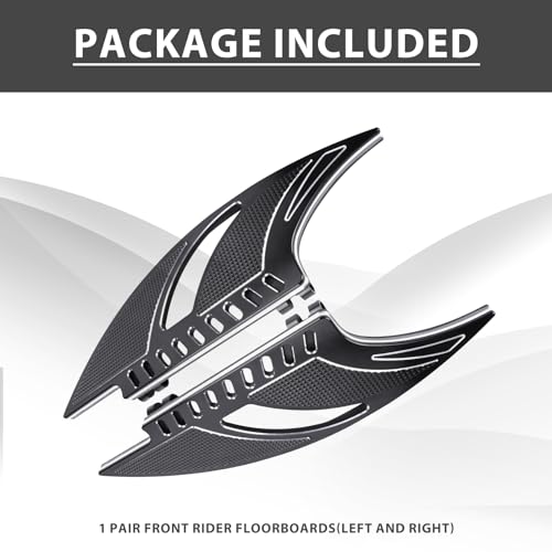 Passenger Floorboards CNC Edge Cut Male Mount Foot Pegs Rear Footrest Pedal for Harley Touring Street Road King Glide Dyna Sportster Softail Chrome and Black