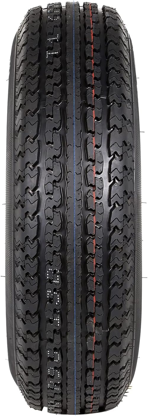 WEIZE ST205 75R15 205 75 r15 Radial Trailer Tire, 8-Ply Load Range D, Set Of 2