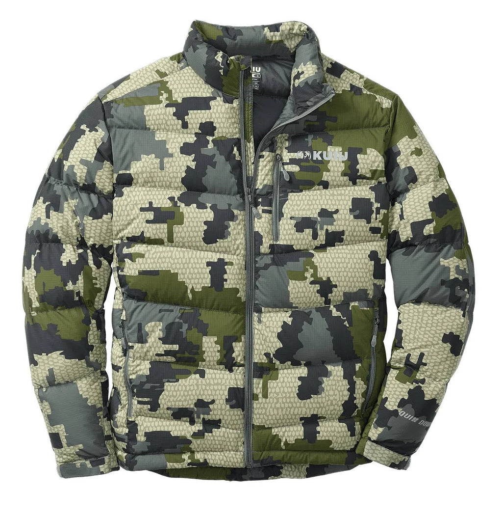 Kuiu Super Down Pro Hunting Jacket in Camo