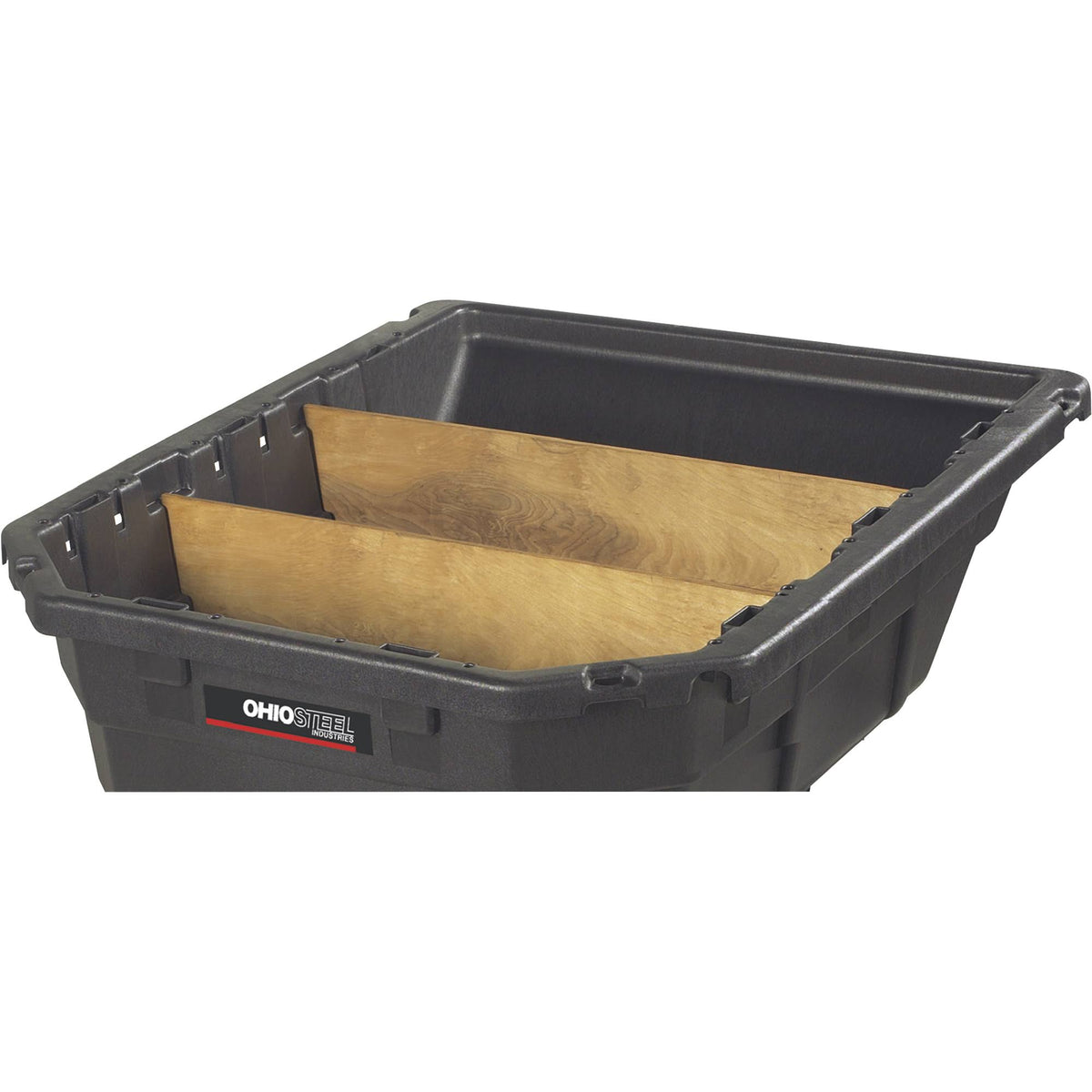 Ohio Steel 15 Cu. ft. Poly Swivel Lawn Tractor Dump Cart 1000P-SD