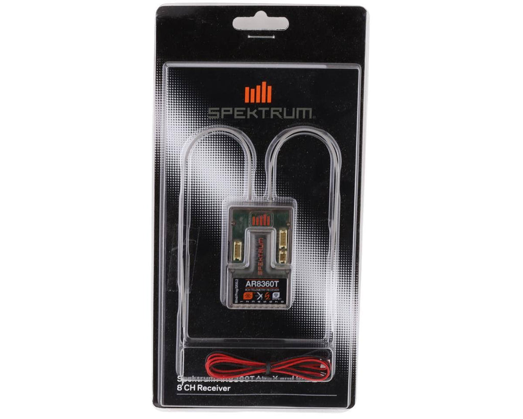 Spektrum AR8360T DSMX 8-Channel AS3X u0026 Safe Telemetry Receiver