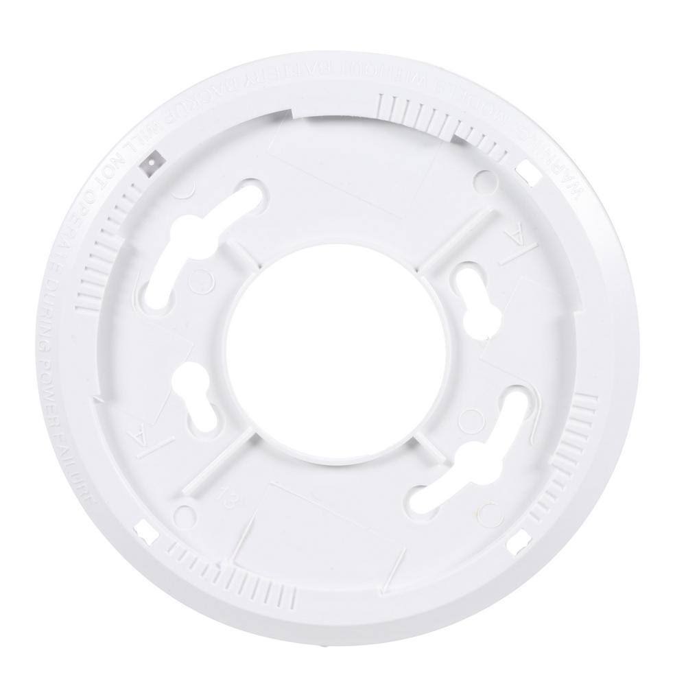 Firex Hardwire Smoke Detector 9V Battery Backup Front Load Battery Door (6-Pack)