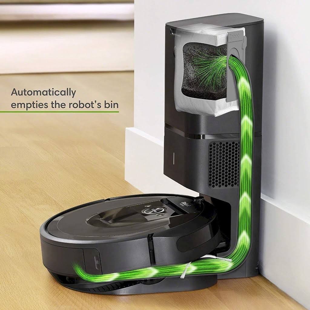 iRobot Roomba i7 (7550) Robot Vacuum - Wi-Fi Connected - Black
