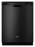 Whirlpool WDF750SAYB Gold Series 24x22 Black Full Console Dishwasher - Energy Star