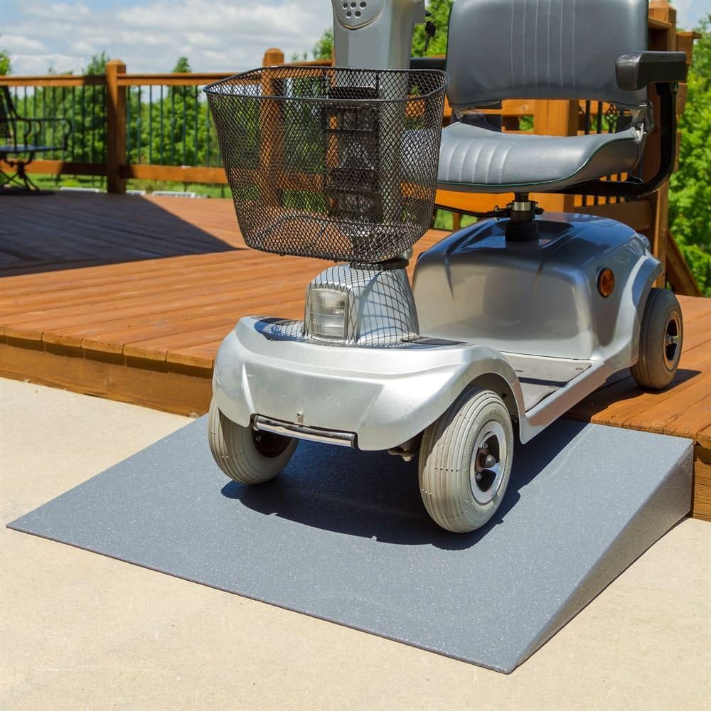 VersaRamp 5 High Lightweight Foam Threshold Ramp for Wheelchairs, Mobility Scooters, and Power Chairs by Silver Spring