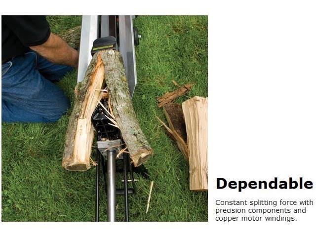 Earthquake W1200 5 Ton Electric Log Splitter