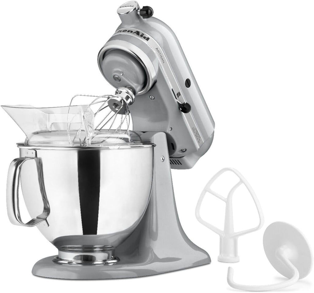 KitchenAid Artisan Series 5 Quart Tilt Head Stand Mixer with Pouring Shield KSM150PS, Cast Iron