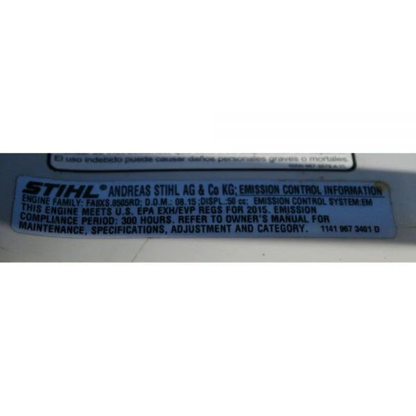 2025 STIHL MS271 Farm Boss Chainsaw C 50.2 Cc, 2.6 KW