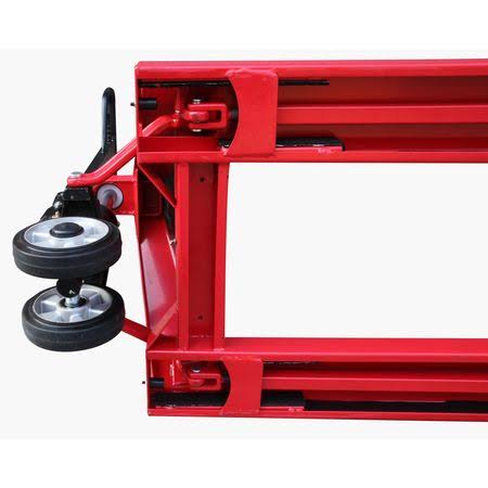 Dayton 32HD10 - Pallet Jack 4400 lb. Quiet Steel Red
