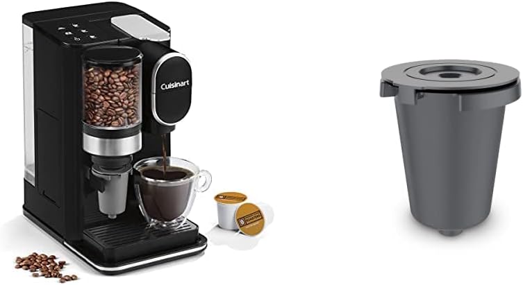 Cuisinart DGB-2 Conical Burr Grind & Brew Single-Serve Coffeemaker, Black
