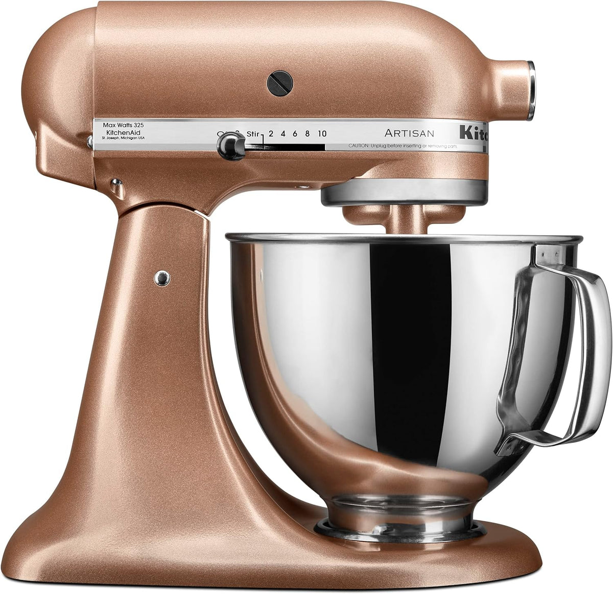 KitchenAid Artisan Series 5 Quart Tilt Head Stand Mixer with Pouring Shield KSM150PS, Cast Iron