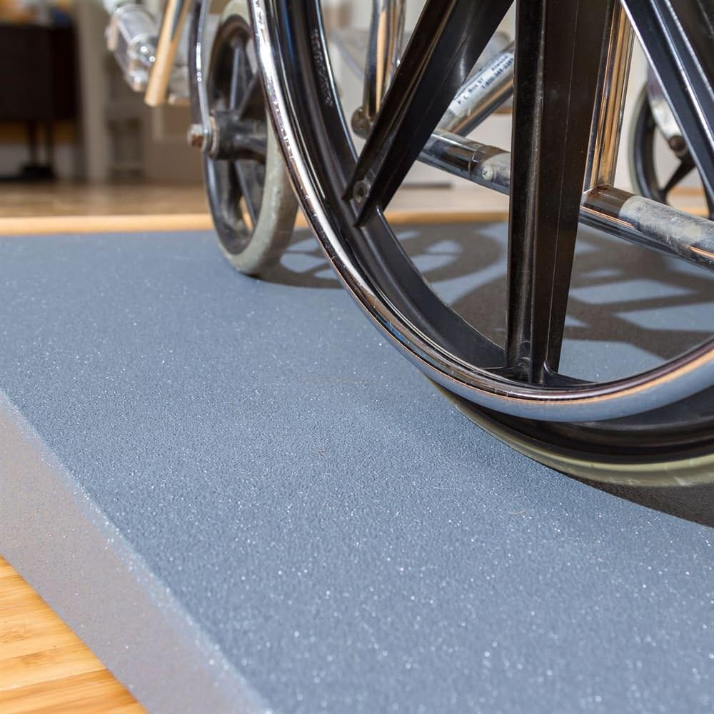 VersaRamp 5 High Lightweight Foam Threshold Ramp for Wheelchairs, Mobility Scooters, and Power Chairs by Silver Spring