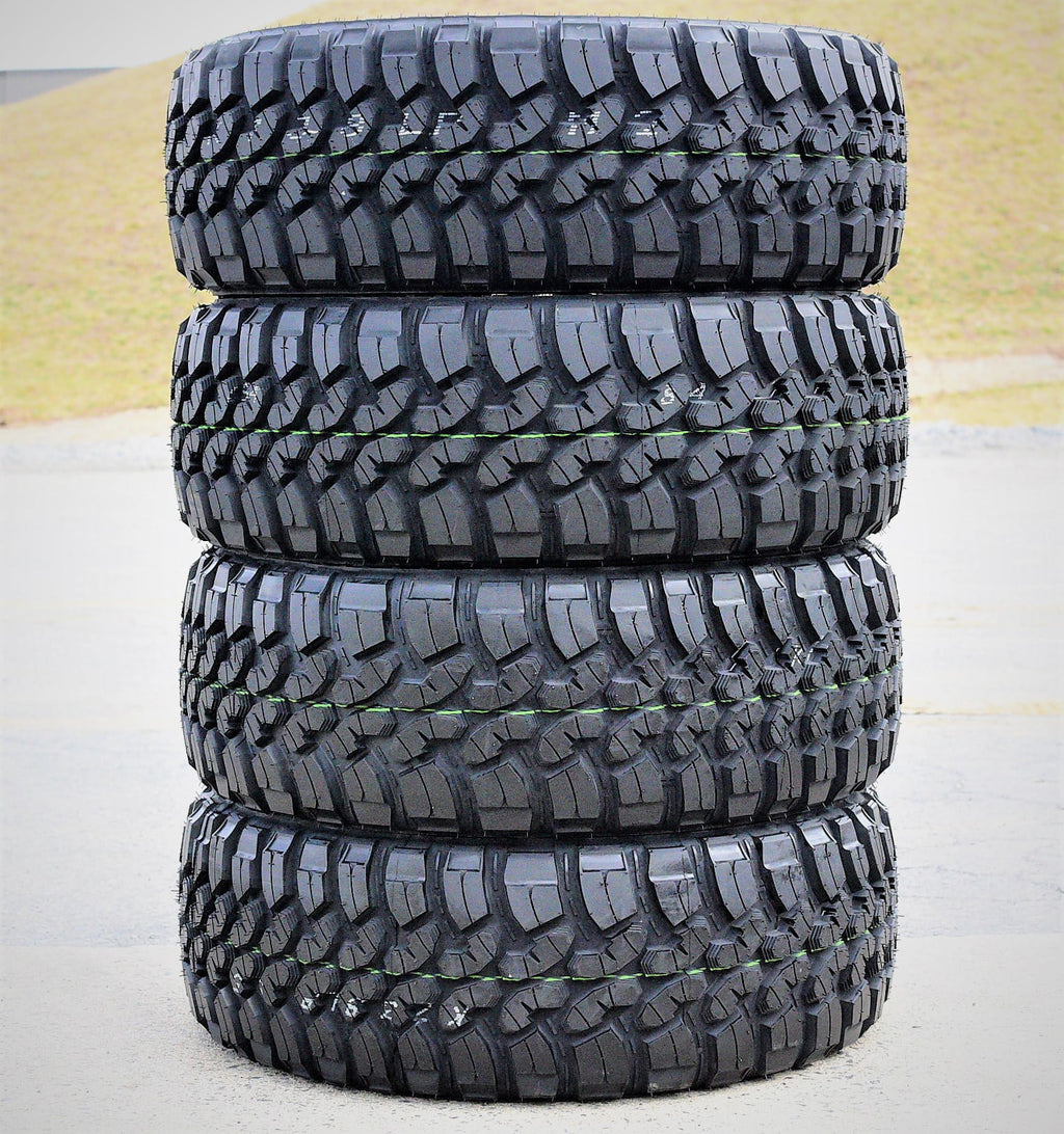Set of 4 (FOUR) Forceum M/T 08 Plus LT 235/75R15 Load C (6 Ply) MT Mud Tires