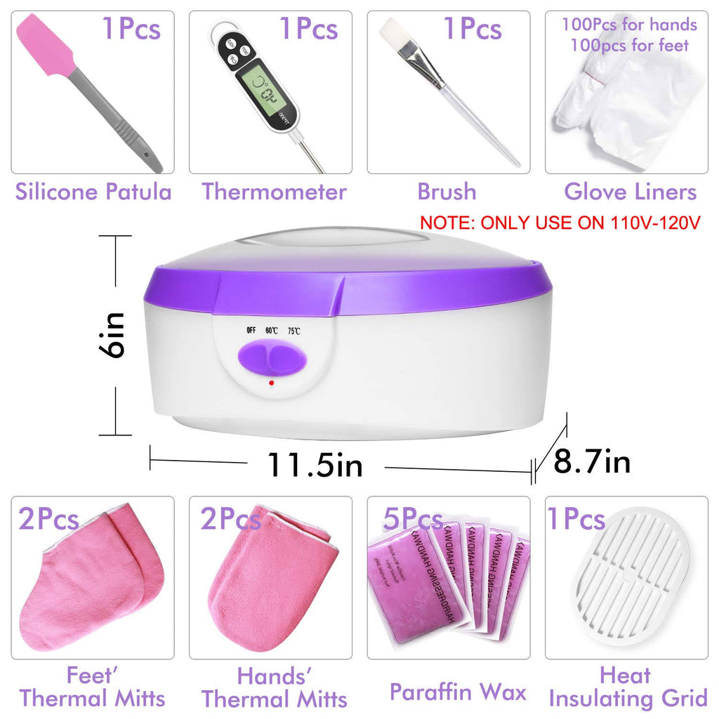 Paraffin Wax Machine for Hand and Feet - Paraffin Wax Bath BTArtbox Paraffin