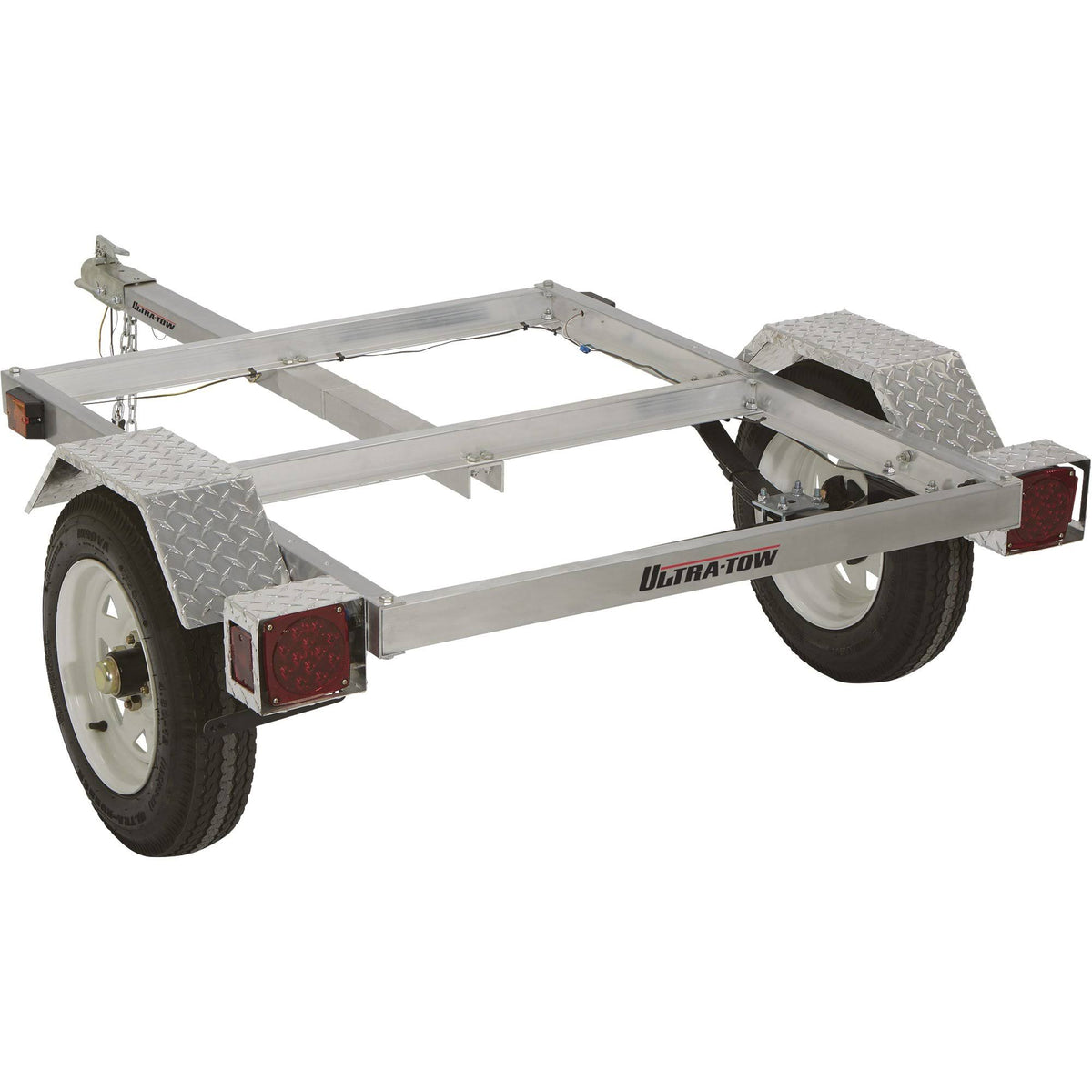 ??Ultra-Tow 40inch x 48Inch Aluminum Utility Trailer Kit - 1060-Lb. Load Capacity 3806S110