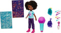 Mattel Karma??s World Doll with Microphone Hair Styling Tool & Accessories, 75+ Pieces, Shine ‘N Style Mattel Karma Playset