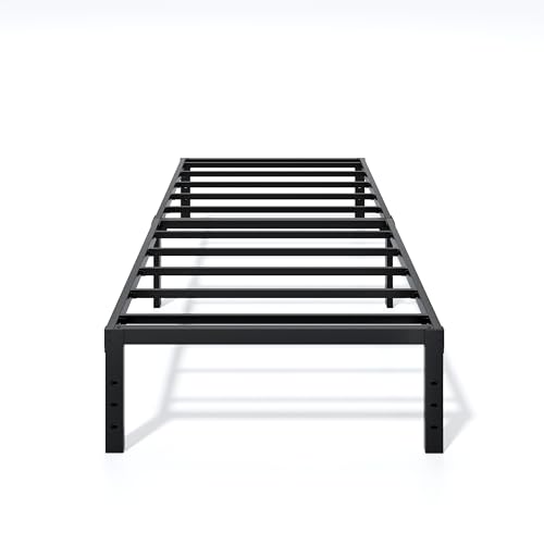 Metal Bed Frame Full Size - 14 Inch Heavy-Duty Full Platform Bed Frame No Box Spring Needed, Easy Assembly, Noise-Free, Sturdy Mattress Foundation, Underbed Storage Space