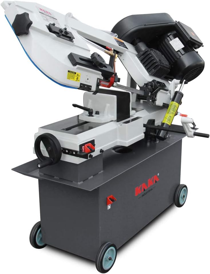 KAKA Industrial Metal Horizontal Band Saw 7x12 Capacity BS-712N with 1.5HP motor