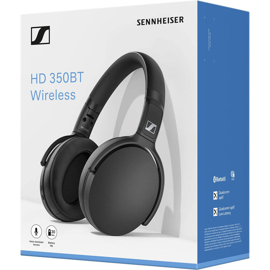 Sennheiser HD 350BT Wireless Headphones - Black