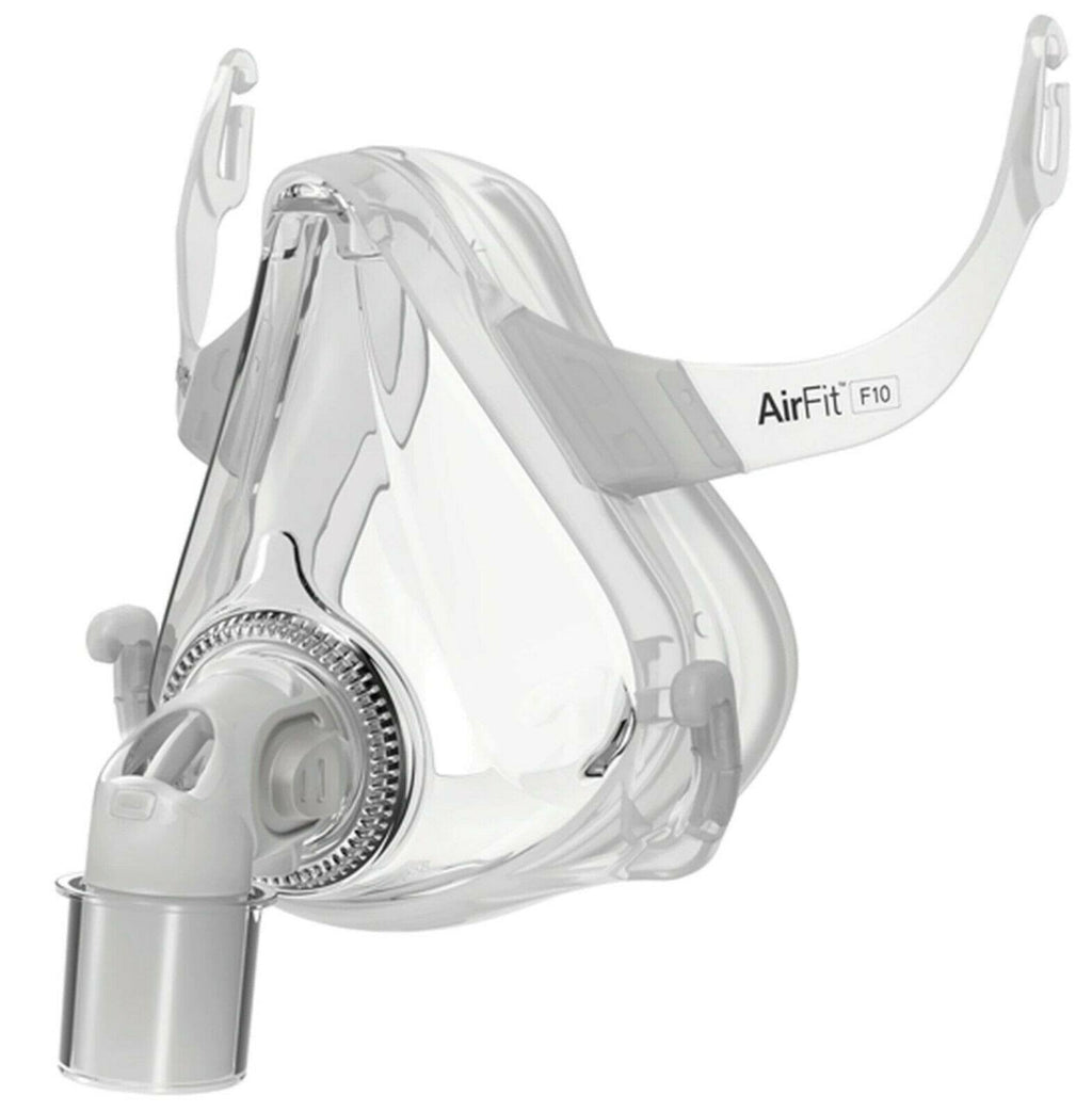 ResMed AirFit F10 Full Face CPAP Mask Without Headgear - Medium