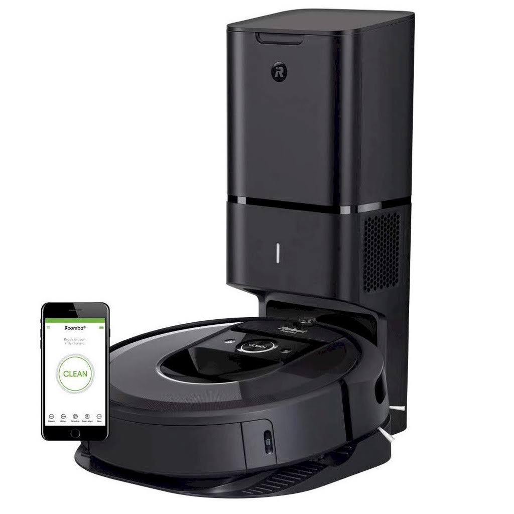 iRobot Roomba i7 (7550) Robot Vacuum - Wi-Fi Connected - Black