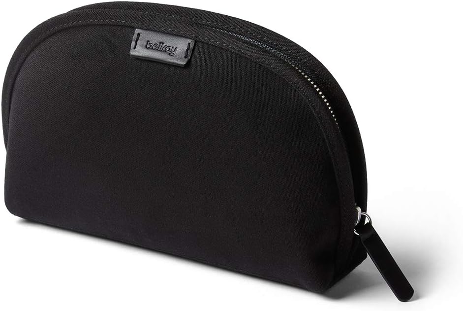 Bellroy Classic Pouch (EDC Zipper Travel Pouch, Water-resistant Woven Fabric, Holds Pencils, Pens, Tech & Personal Items, Internal Mesh Pockets) - Limestone Pack of 2