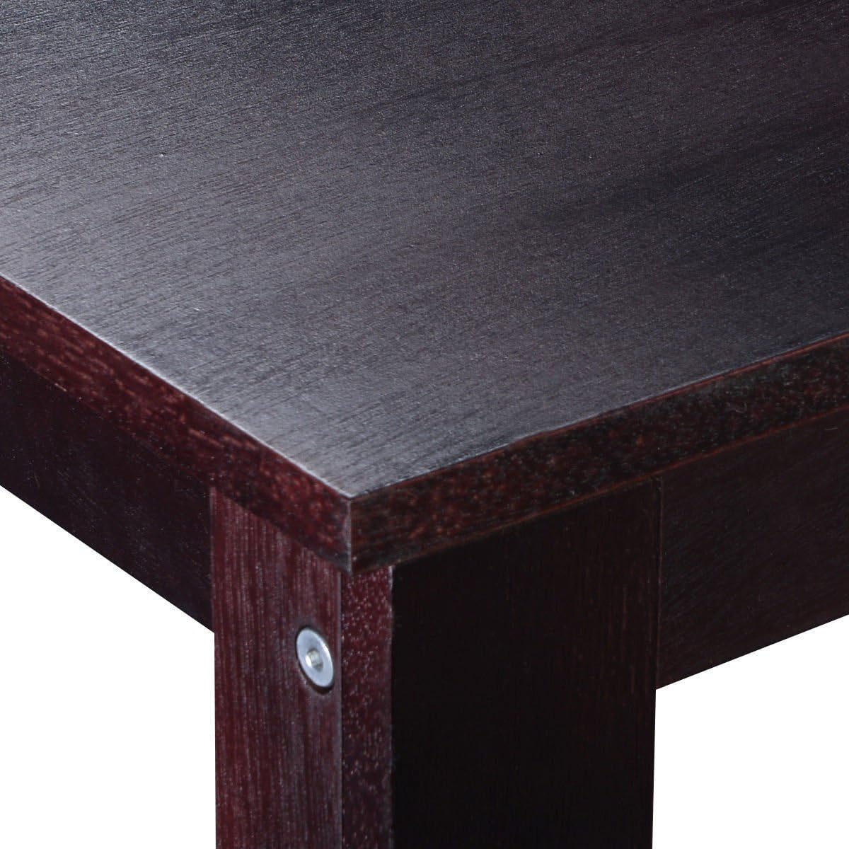 Casart End Table Coffee Sofa Wooden End Shelf Living Room Bedroom Chair Side Table Furniture Espresso