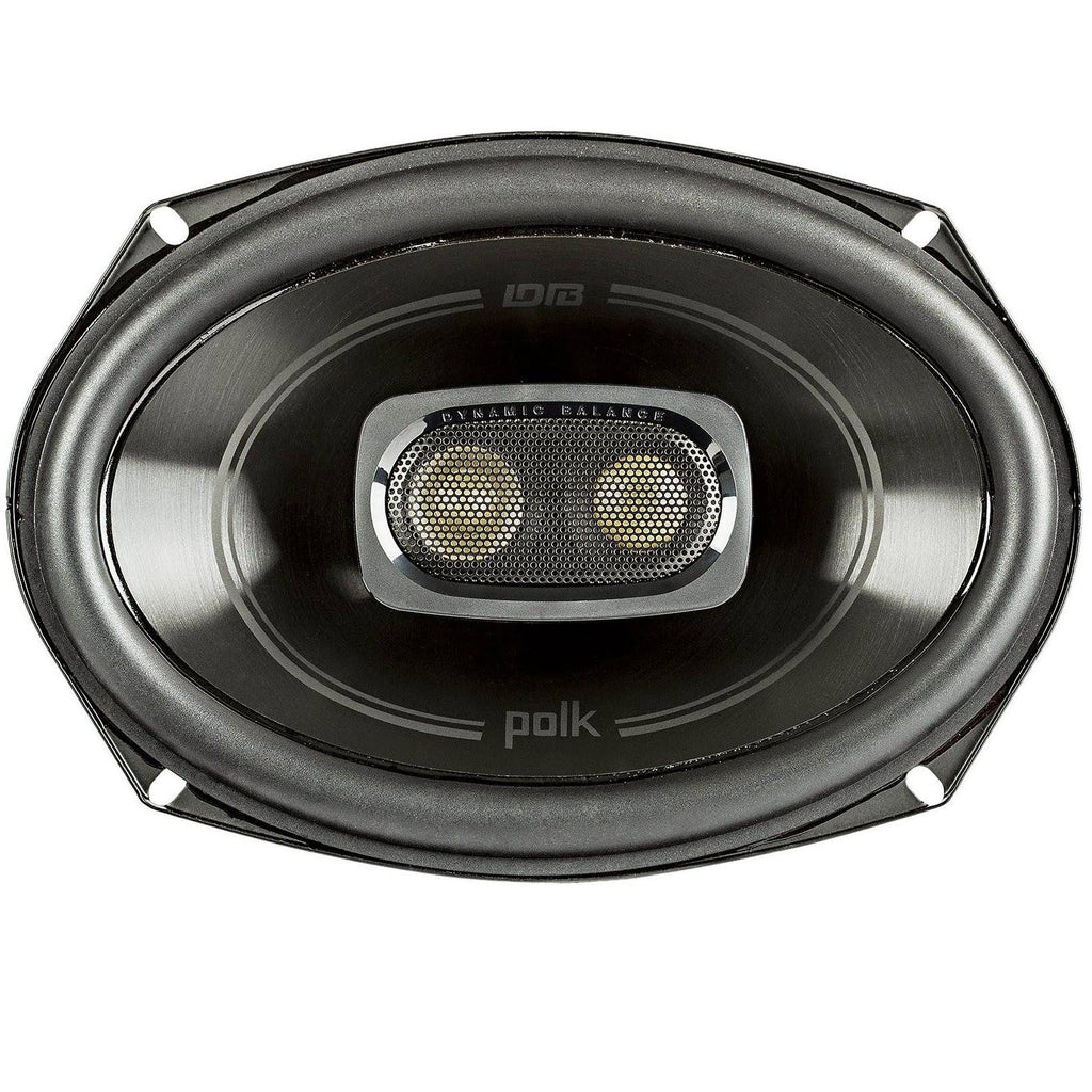 Polk 450 Watt 3-Way Car Boat Coaxial Stereo Audio Speakers Marine DB692 2 Pack