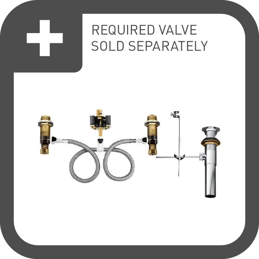 Moen T4524ORB Wynford Oil Rubbed Bronze Two-Handle Bathroom Faucet
