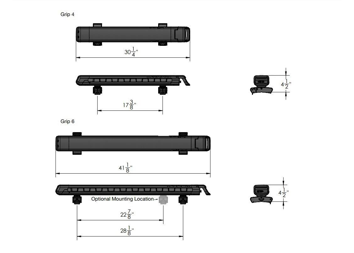 Kuat Grip 6 Ski/Snowboard Rack Gray