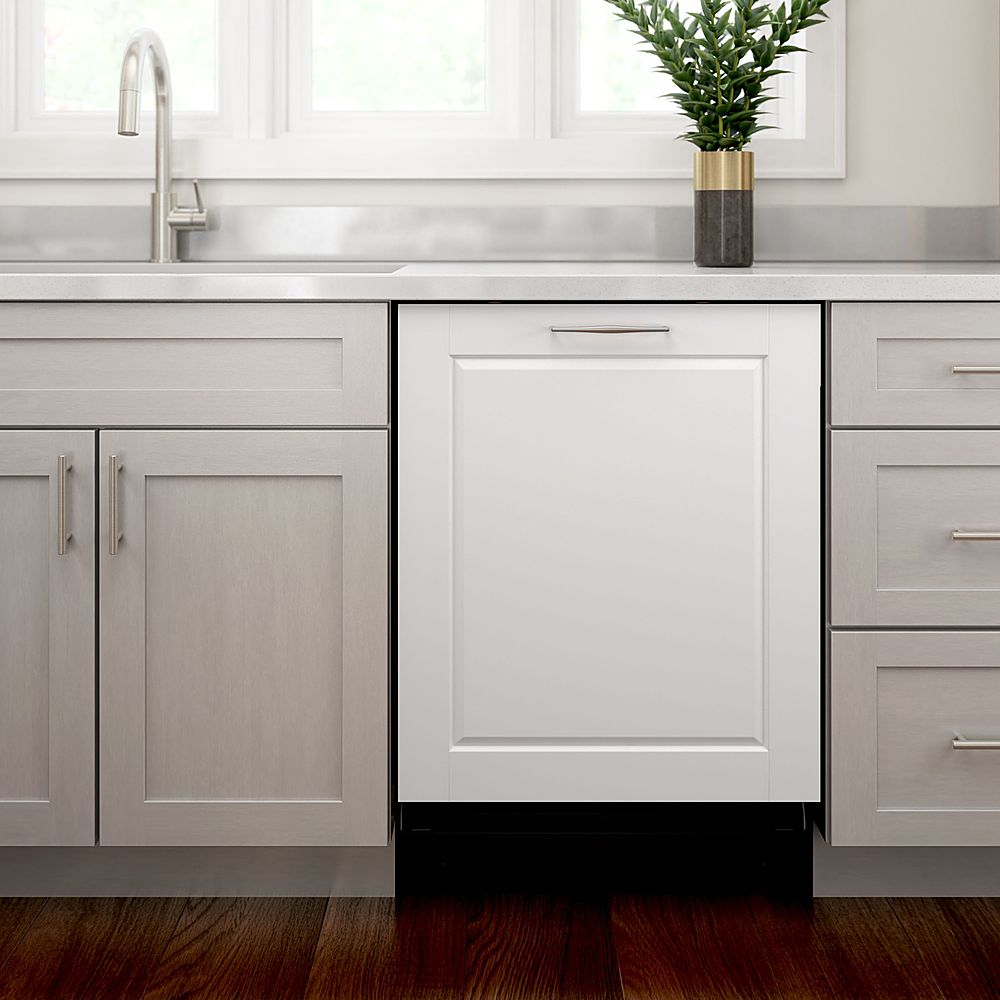 Bosch - 800 Series 24 Top Control Built-In Dishwasher with CrystalDry, Stainless Steel Tub, 3rd Rack, 42 dBa - Custom Panel Ready