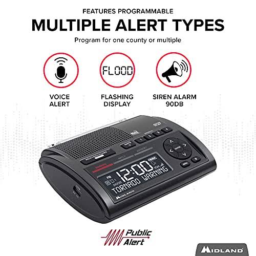 Midland WR400 Deluxe NOAA Weather Radio
